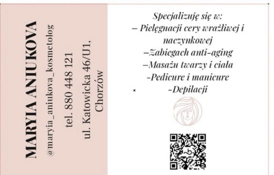 Salon masaży twarzy i ciała
